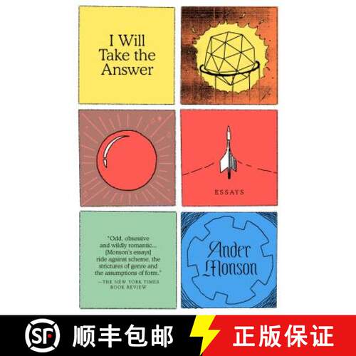 【3-4周达】I Will Take the Answer: Essays [9781644450116]