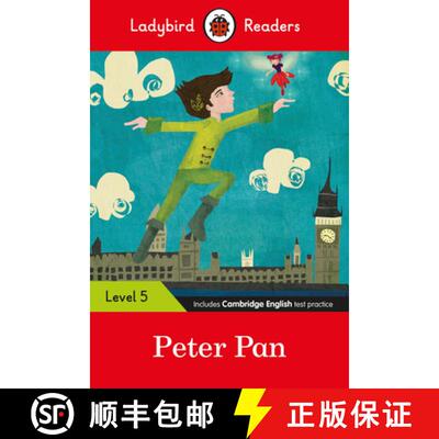 【3-4周达】Ladybird Readers Level 5 - Peter Pan: (Elt Graded Reader) [9780241475591]