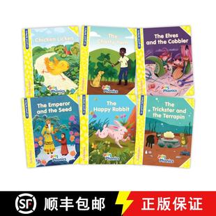 Letters Jolly Print ... Readers Complete Level 9781835821596 Folktales Phonics Yellow American Set 预订