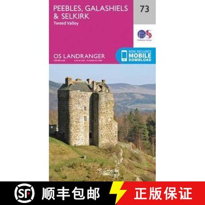【3-4周达】Peebles, Galashiels & Selkirk, Tweed Valley [9780319261712]
