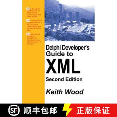 【3-4周达】Delphi Developer's Guide to XML [9781591098621]