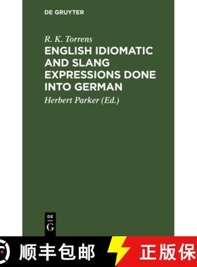 预订 English idiomatic and slang expressions done into German [9783111120973]