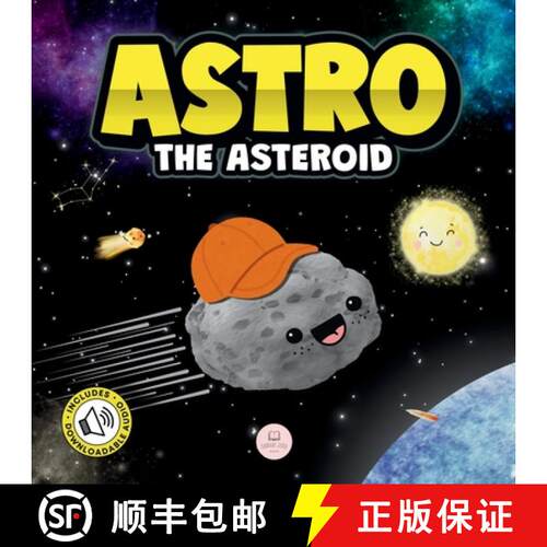 【3-4周达】Astro the Asteroid: A Children's Story About the Stars [9788412872644]