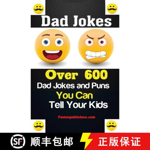 【3-4周达】Dad Jokes: Over 600 Dad Jokes and Puns You Can Tell Your Kids [9781951737276]