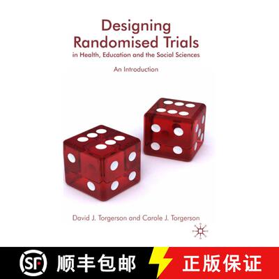 【3-4周达】Designing Randomised Trials in Health, Education and the Social Sciences: An Introduction [9780230537354]