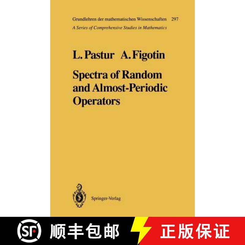 【3-4周达】Spectra of Random and Almost-Periodic Operators [9783642743481]