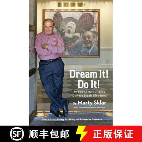 【3-4周达】精装 Dream It! Do It!: My Half-Century Creating Disney's Magic Kingdoms [9781423174066]