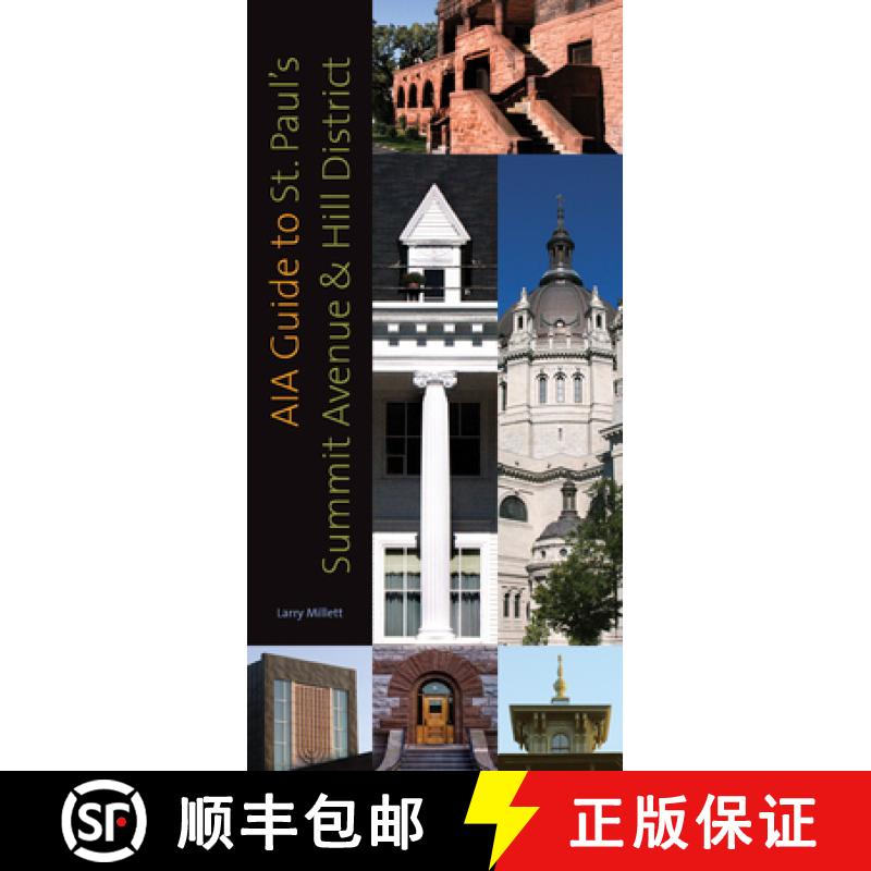 【3-4周达】Aia Guide to St. Paul's Summit Avenue and Hill District [9780873516440]