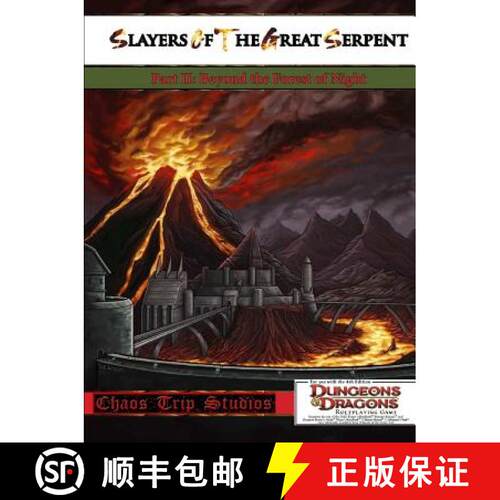 【3-4周达】Slayers of the Great Serpent II; Beyond the Forest of Night (4E) [9781365270611]