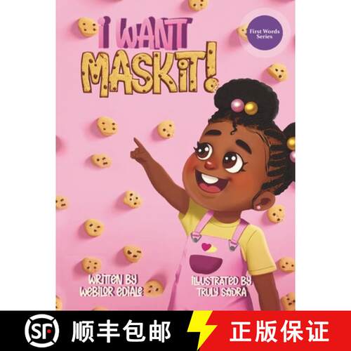 【3-4周达】I Want MASKIT!: A Fun and Cute Children's Biscuit Story Full of First Words and Sight Word... [9781739532437]