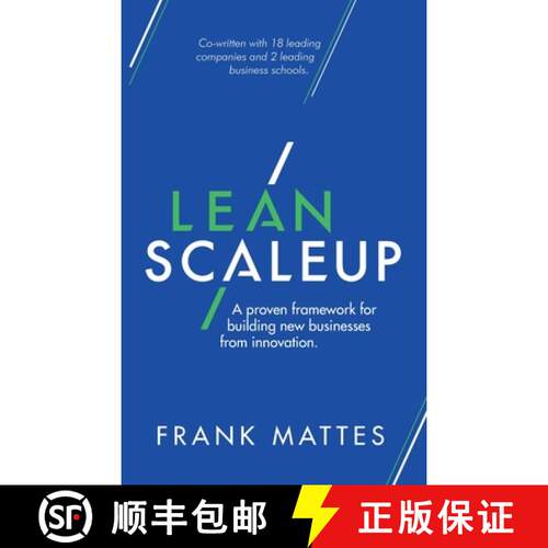 【3-4周达】精装 Lean Scaleup [9783982315423]