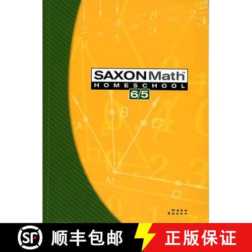 【3-4周达】Saxon Math Homeschool 6/5 [9781591413189]