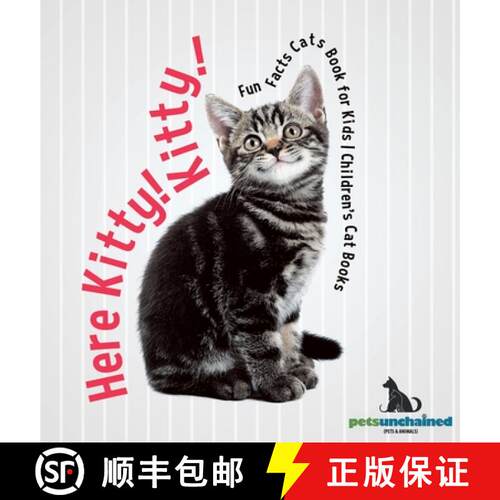 【3-4周达】精装 Here Kitty! Kitty! | Fun Facts Cats Book for Kids | Children's Cat Books [9798869411174]
