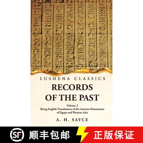 【3-4周达】Records of the Past Being English Translations of the Ancient Monuments of Egypt and Weste... [9781639239122]