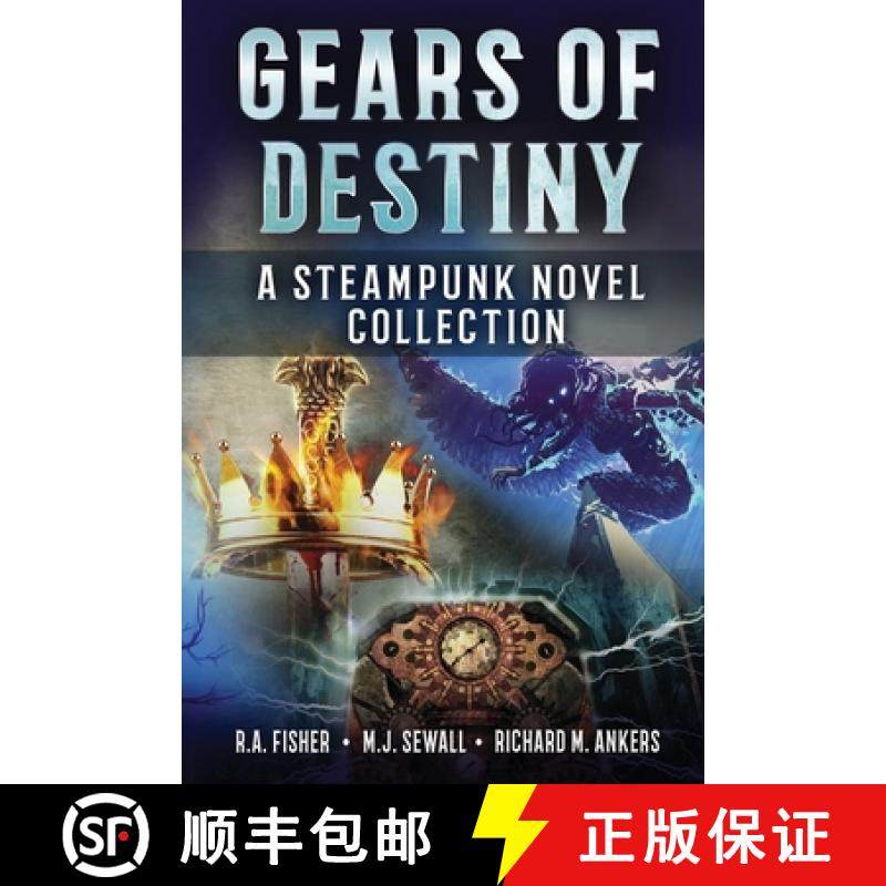 【3-4周达】Gears of Destiny: A Steampunk Novel Collection [9784824181459]