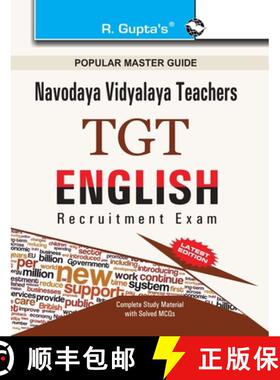 【3-4周达】Navodaya Vidyalaya: TGT (English) Recruitment Exam Guide [9789350124659]