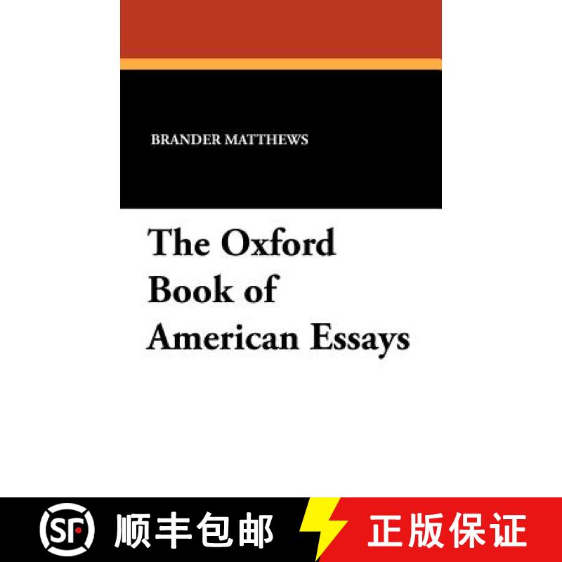 【2-3周达】The Oxford Book of American Essays [9781434407498]