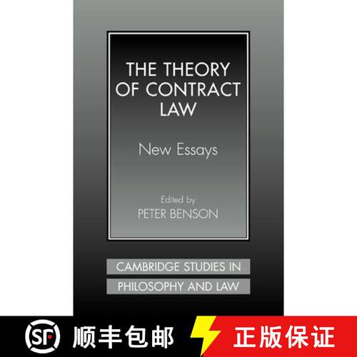预订 精装 Theory of Contract Law: New Essays - The Theory of Contract Law: New Essays [9780521640381]