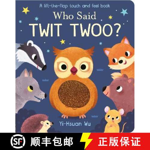 【3-4周达】精装 Who Said Twit Twoo? [9781788813730]