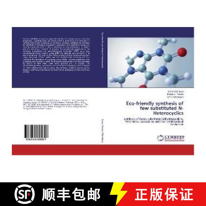 预订 Eco-friendly synthesis of few substituted N-Heterocyclics [9783659555657]