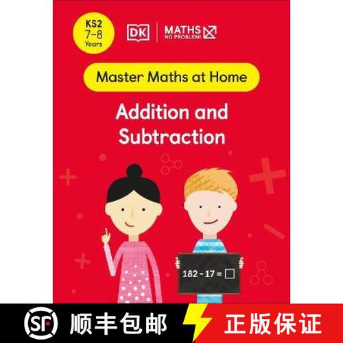 【3-4周达】Maths  No Problem! Addition and Subtraction, Ages 7-8 (Key Stage 2) [9780241539224]