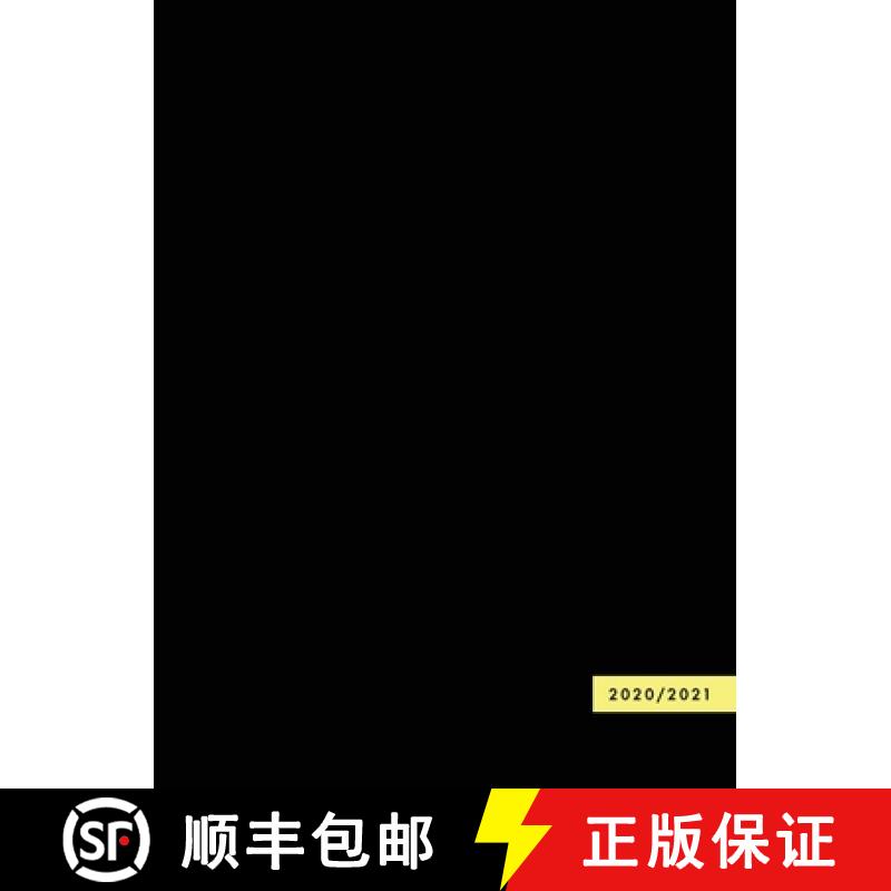 【3-4周达】Day Planner 2020-2021 Large: 8.5 x 11 2020/2021 Daily Planner, Hardcover, 1 Page per Day, ... [9783947808557]