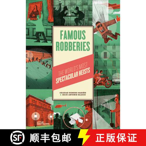 【3-4周达】精装 Famous Robberies: The World’s Most Spectacular Heists [9783967047288]