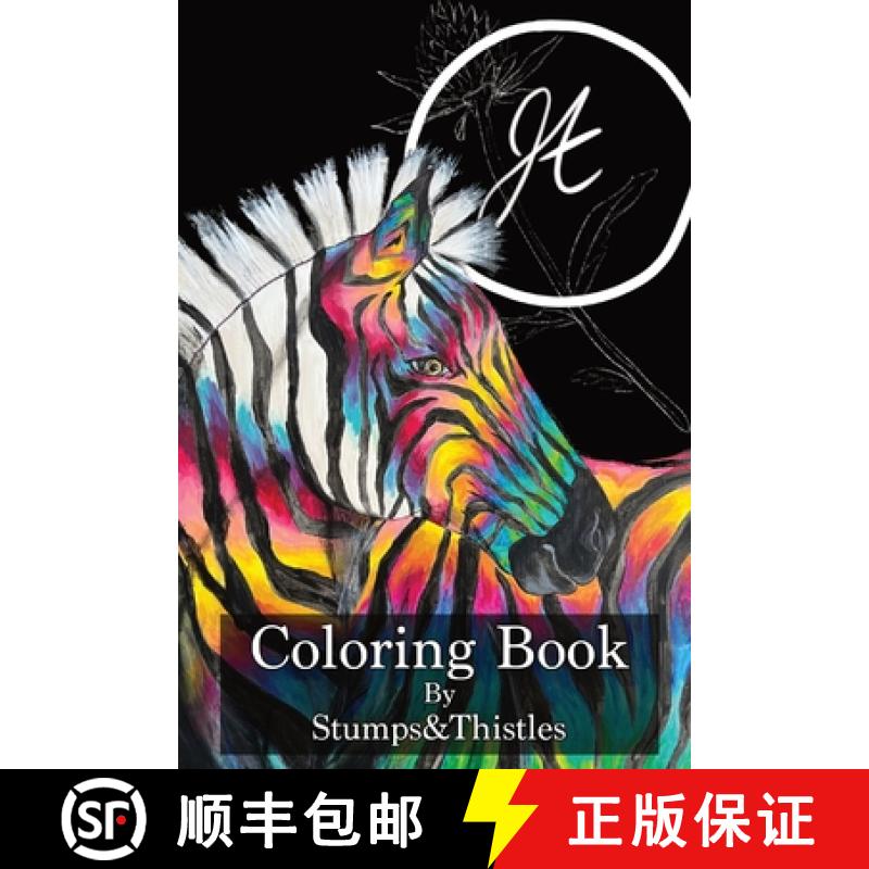 【2-3周达】Stumps&Thistles Coloring Book [9798218154035]