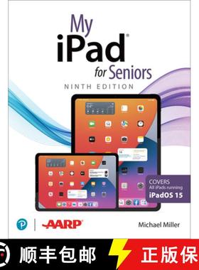 【3-4周达】My iPad for Seniors (Covers All Ipads Running Ipados 15) [9780137556274]