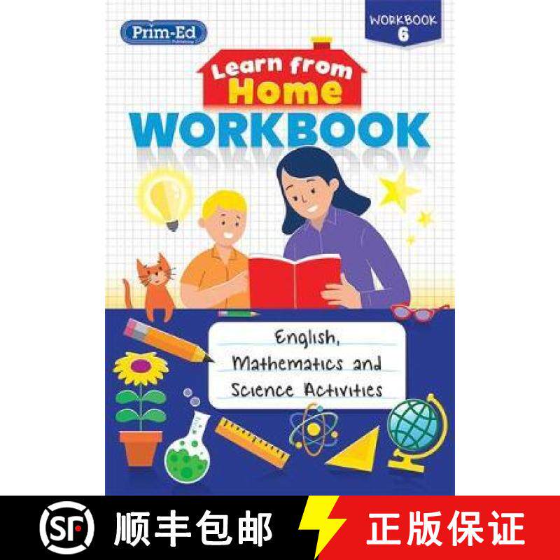 【3-4周达】Learn from Home Workbook 6: English, Mathematics and Science Activities [9781912760664]