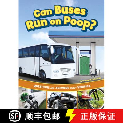 预订 精装 Can Buses Run on Poop?: Questions and Answers about Vehicles [9780756582821]