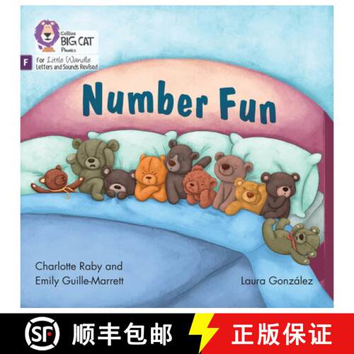 【3-4周达】Big Cat Phonics for Little Wandle Letters and Sounds Revised - Number Fun: Phase 1 [9780008502256]