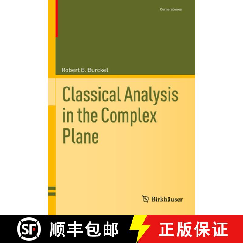 【3-4周达】Classical Analysis in the Complex Plane [9781071619636]