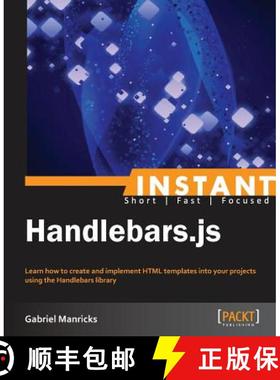 预订 Instant Handlebars.js [9781783282654]