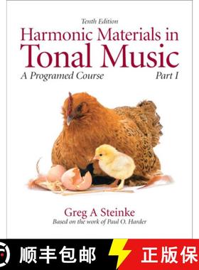 【3-4周达】Harmonic Materials in Tonal Music: A Programmed Course, Part 1 [9780205629718]