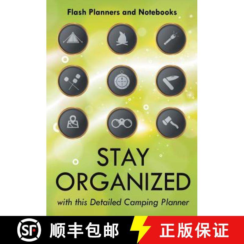 【3-4周达】Stay Organized with this Detailed Camping Planner [9781683778851]