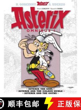 Asterix: Asterix Omnibus 1 : Asterix The Gaul, Asterix and The Golden Sickle, Asterix and The Goths [9781444004236]