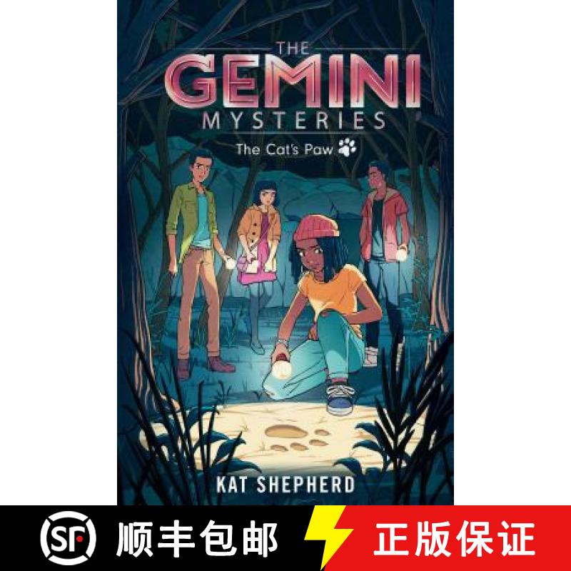 【3-4周达】The Gemini Mysteries: The Cat's Paw(the Gemini Mysteries Book 2)[9781499808100]