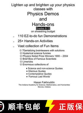 【3-4周达】Physics Demos and Hands-Ons [9781411681620]