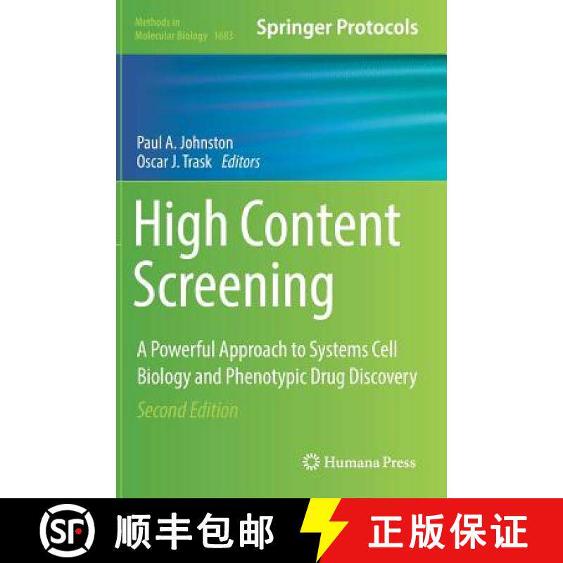 【3-4周达】High Content Screening : A Powerful Approach to Systems Cell Biology and Phenotypic Drug D... [9781493973552]