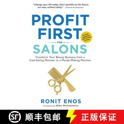 【3-4周达】精装 Profit First for Salons: Transform Your Beauty Business from a Cash-Eating Monster to... [9781957048376]