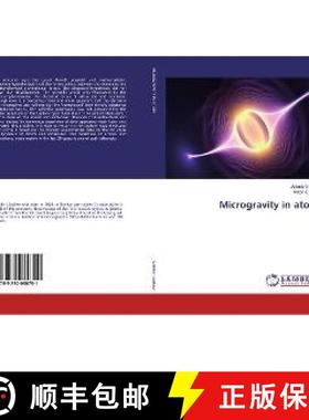 预订 Microgravity in atom [9783330080751]