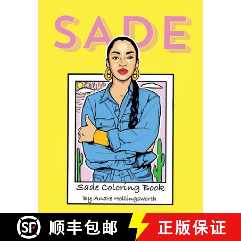 【3-4周达】Sade Coloring Book [9781735217703]