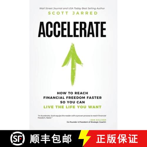 【3-4周达】精装 Accelerate: How To Reach Financial Freedom Faster So You Can Live The Life You Want [9781636802060]