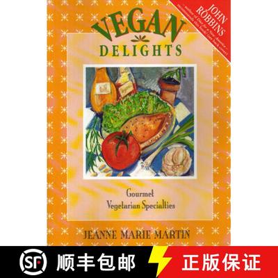 【3-4周达】Vegan Delights : Gourmet Vegetarian Specialties [9781550170795]