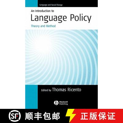 【3-4周达】An Introduction To Language Policy - Theory And Method [Wiley语言和语言学] [9781405114981]