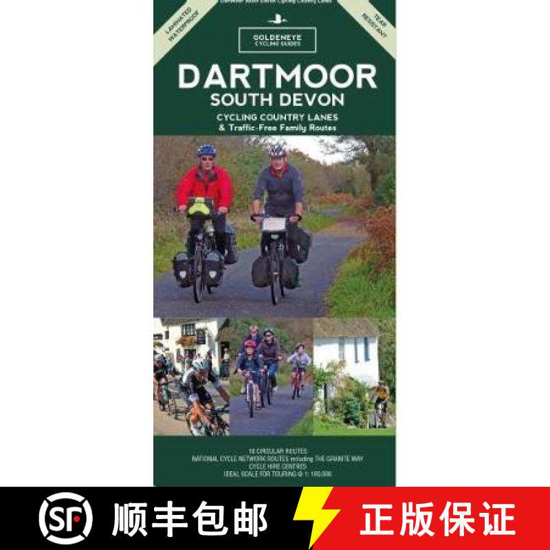 【3-4周达】Dartmoor South Devon Cycling Country Lanes & Traffic-Free Family Routes [9781859652473]