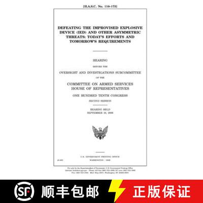 【3-4周达】Defeating the improvised explosive device (IED) and other asymmetric threats: today's effo... [9781983726187]