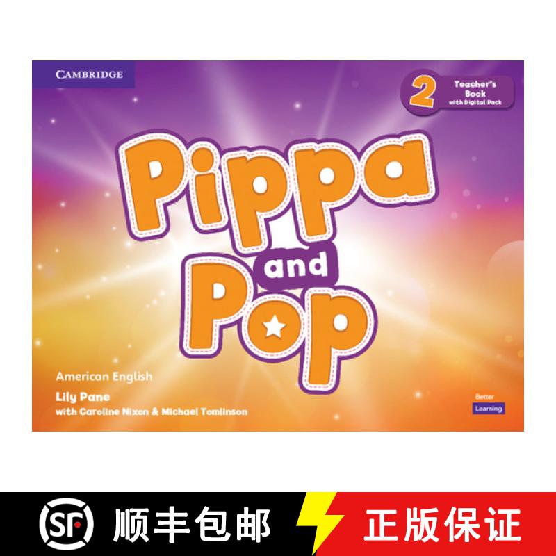 【3-4周达】Pippa and Pop Level 2 Teacher's Book with Digital Pack American English [9781108928649]