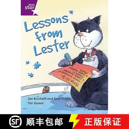 【3-4周达】Rigby Star Independent Year 2 Purple Fiction Lessons From Lester Single [9780433034599]